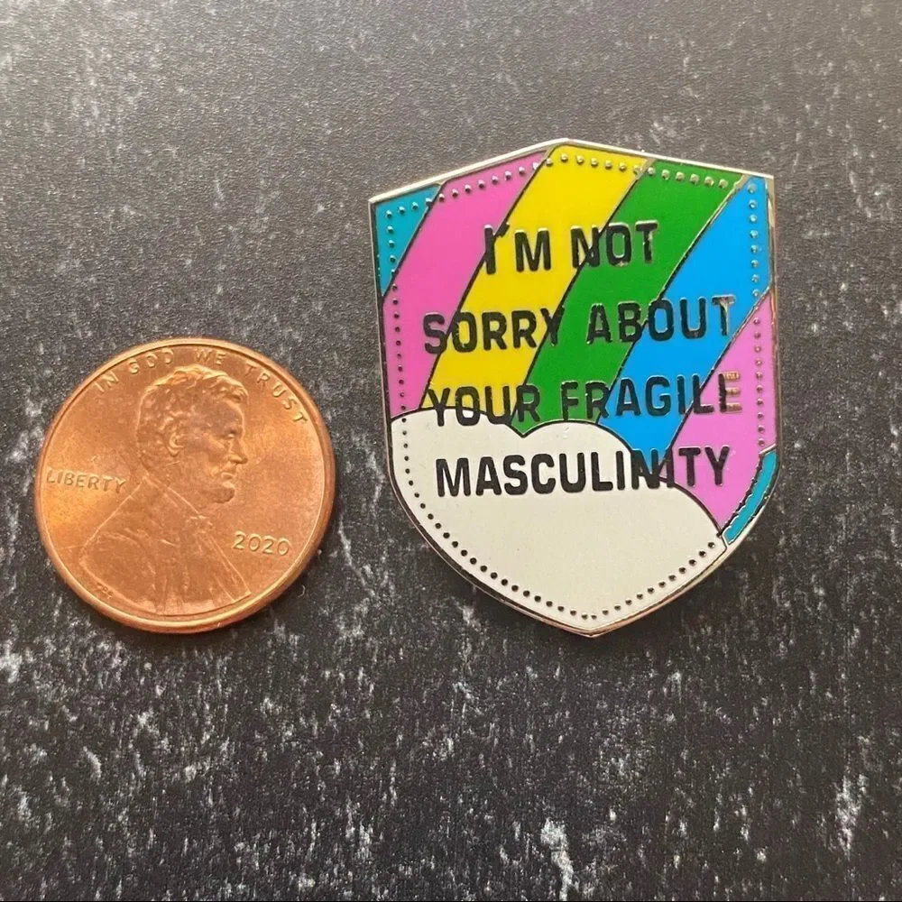I’m Not Sorry Enamel Pin/ Brooch